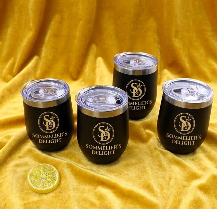 12 oz Double Wall Insulated stainless Steel Coffee Tumbler (Hot/ Cold)