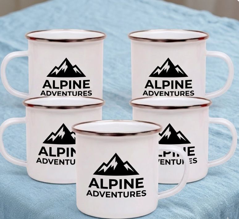 White- 11.83 oz Cup for Home, Cafes, Restaurants, Outdoor Camping