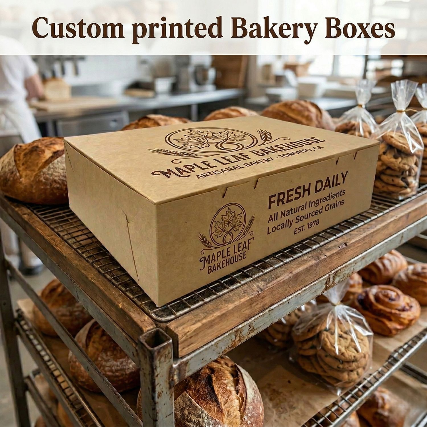 Bakery Boxes- Custom printed