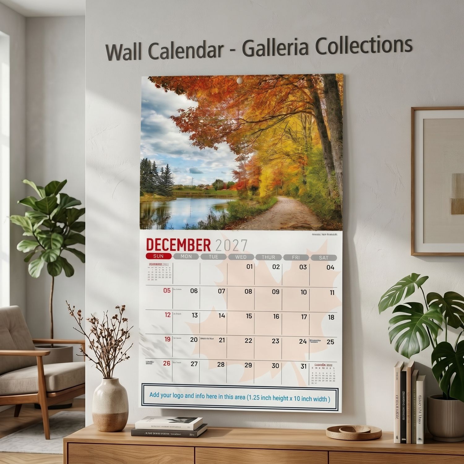 Wall Calendars- Galleria Collection 2027
