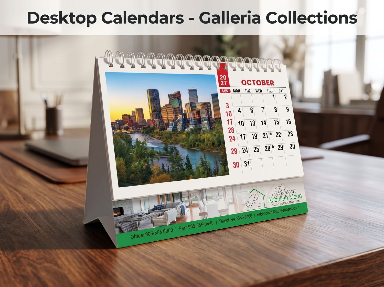 Desktop Calendars- Galleria Collection 2027