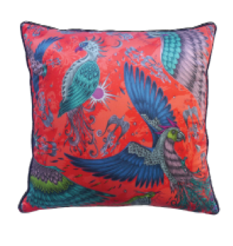 CUSH PHOENIX FLAME 60X60