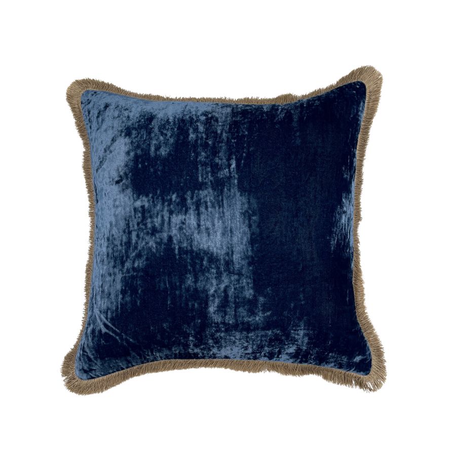 CUSH PLAIN BLU DE PRUSSE 50X50