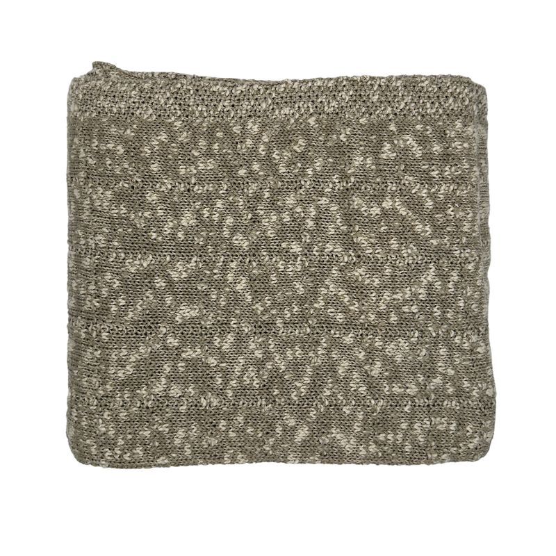 THROW KNITTED NAT/ECRU1 160X260