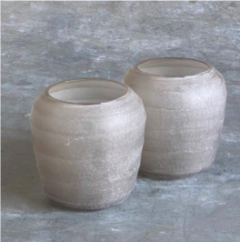 CARVED T-LIGHT SMK 9XH9