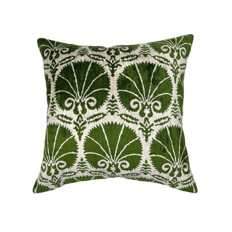 CUSH VEL IKAT DK/GRN 788 50X50CM