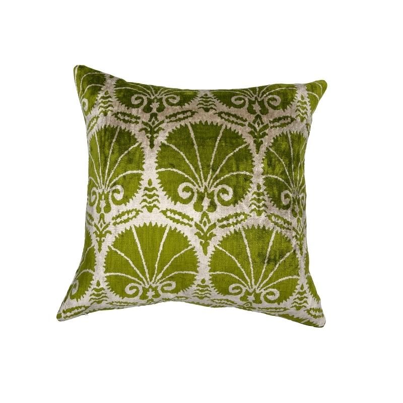 CUSH VEL IKAT LIME 796 50X50CM