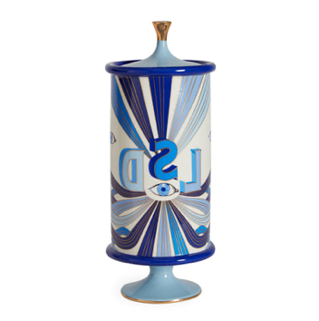 DRUGGIST LSD CANISTER BLU 15XH37CM