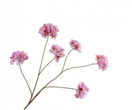 HYDRANGEA SPRAY PK RT 85CM