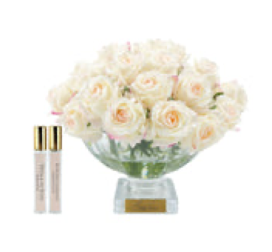 CENTREPIECE 37 ROSES BLUSH -CL