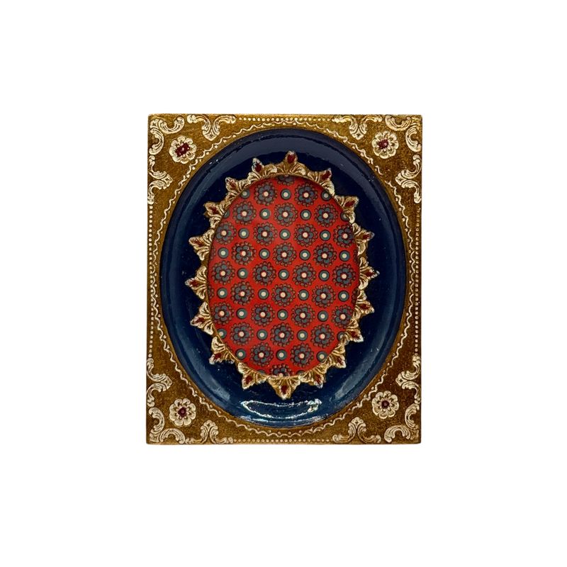 FR WOODEN OVAL S BLU