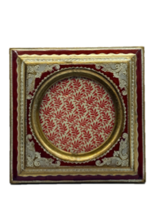 FR WOODEN ROUND L RED