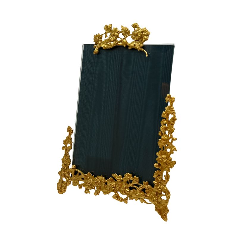 FR GLS FLW1 22K GD/PLT BRASS