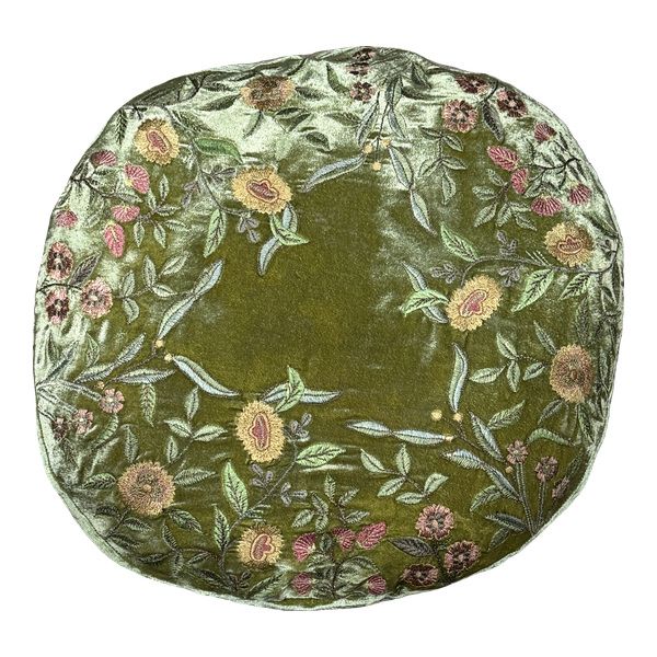 CUSH TIVOLI GARDEN FOLIATE GRN 45CM
