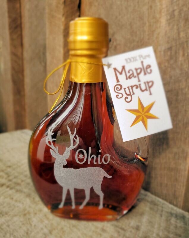 Ohio Deer (Buck) - Etched Basque