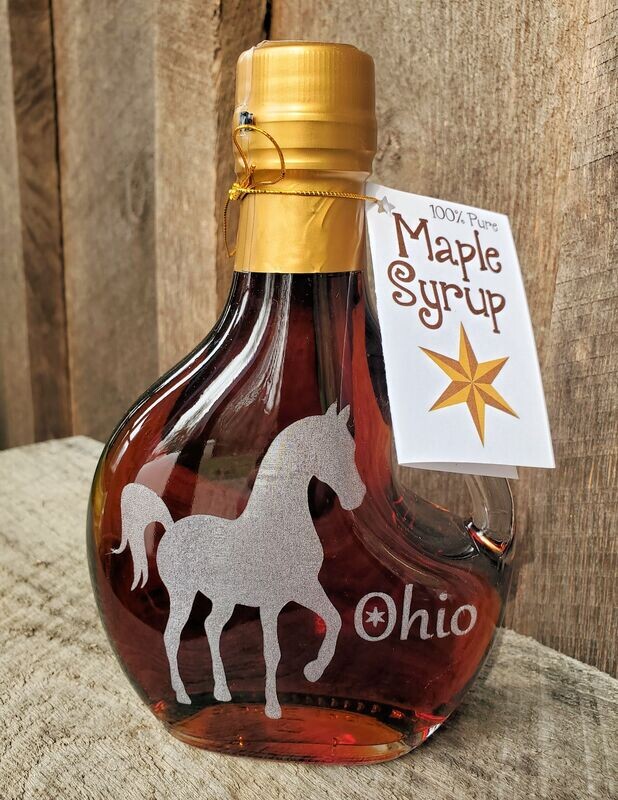 Ohio Horse - Etched Basque
