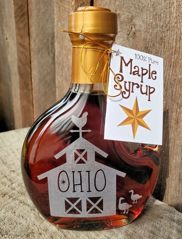 Ohio Barn - Etched Basque