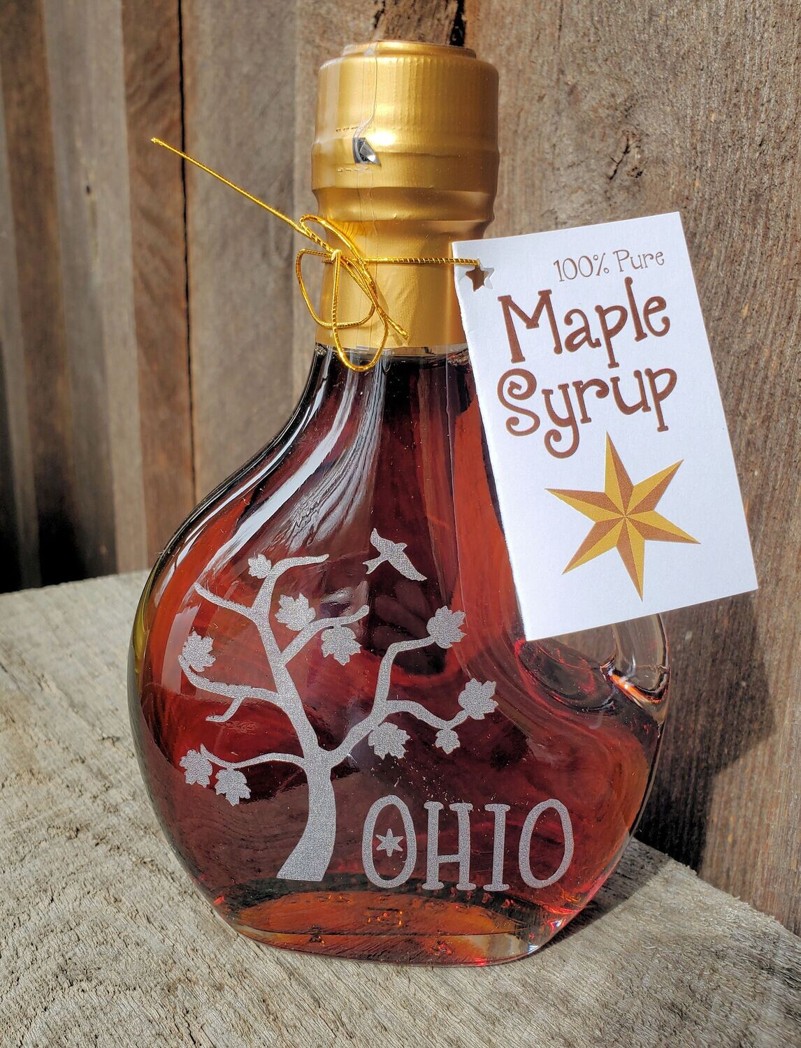 Ohio Maple Tree - Etched Basque