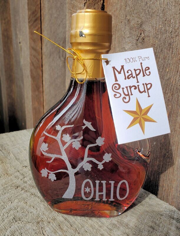Ohio Maple Tree - Etched Basque