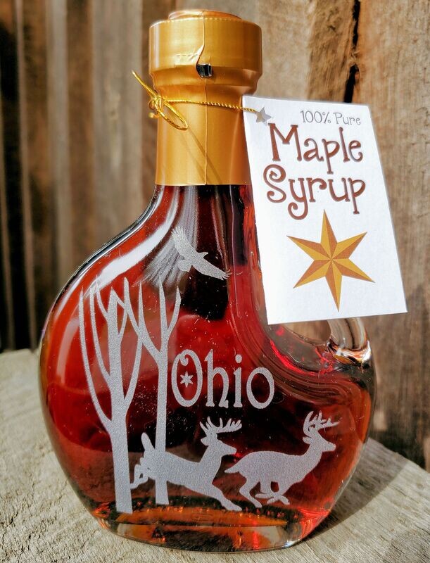 Ohio Running Bucks - Etched Basque