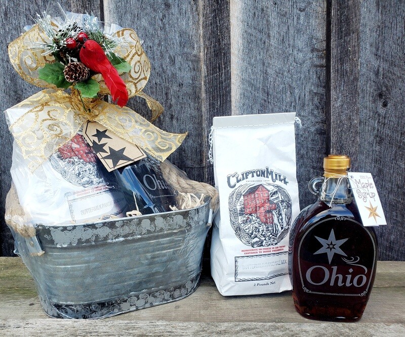 Deluxe Ohio Pancake Mix Gift Basket
