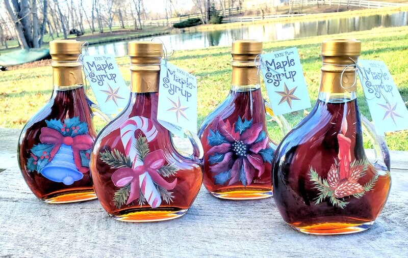 Holiday Maple Syrup - Basque Bottle