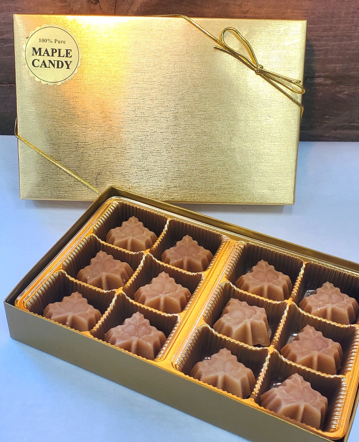 Maple Candy - Large Gold Box (4.5 oz.)