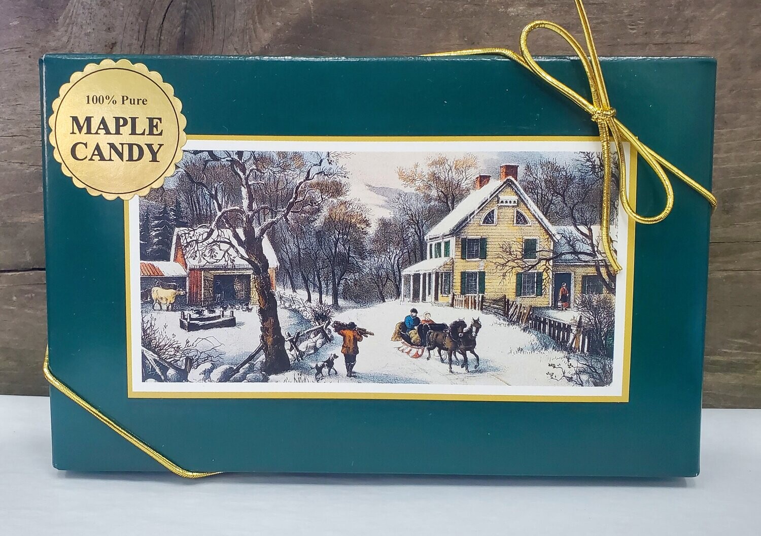 Maple Candy - Holiday Scene Box (4.5 oz.)