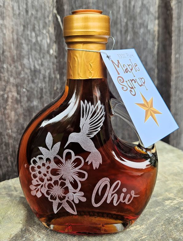 Ohio Hummingbird - Engraved Basque