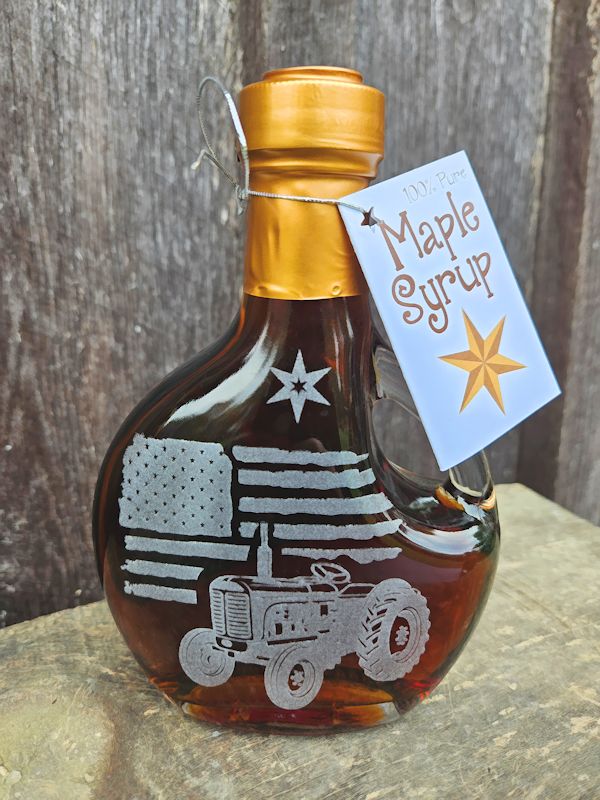 Patriotic Tractor - Engraved Basque