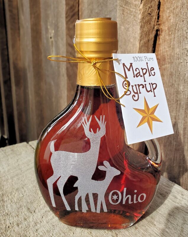 Ohio Two Deer - Engraved Basque