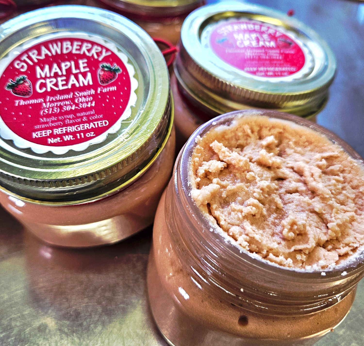 Strawberry Maple Cream