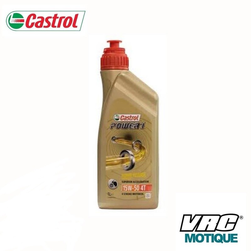 ACEITE CASTROL RACING 4T 10W 40 1LT