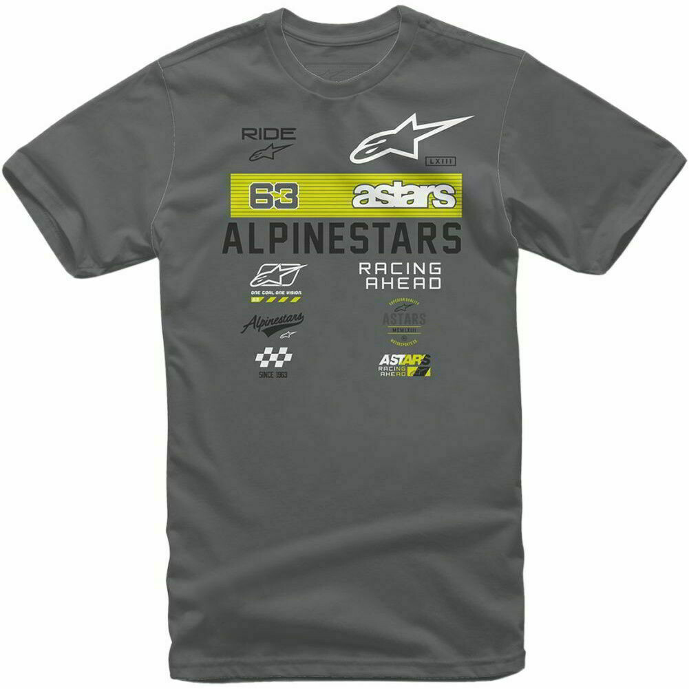 T-Shirt Alpinestars Sponsored Gris
