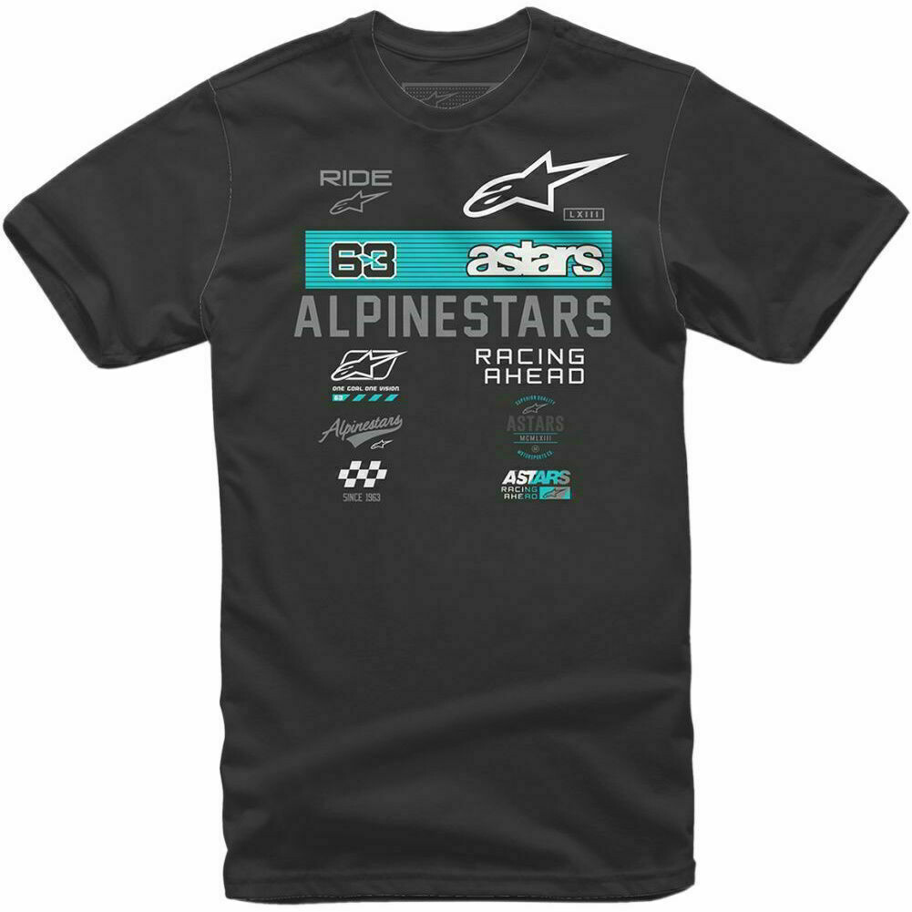 T-Shirt Alpinestars Sponsored Negra