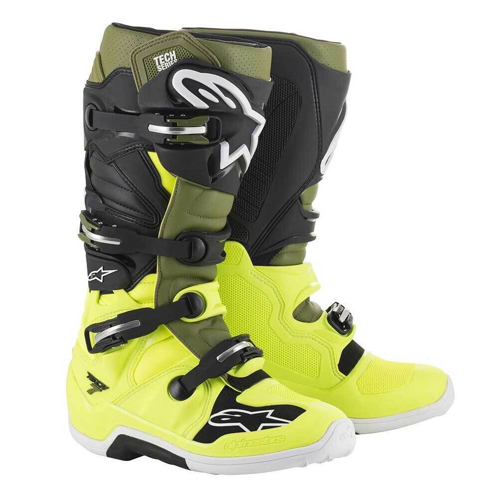 BOTAS TECH 7 DK/ GRN/YLW