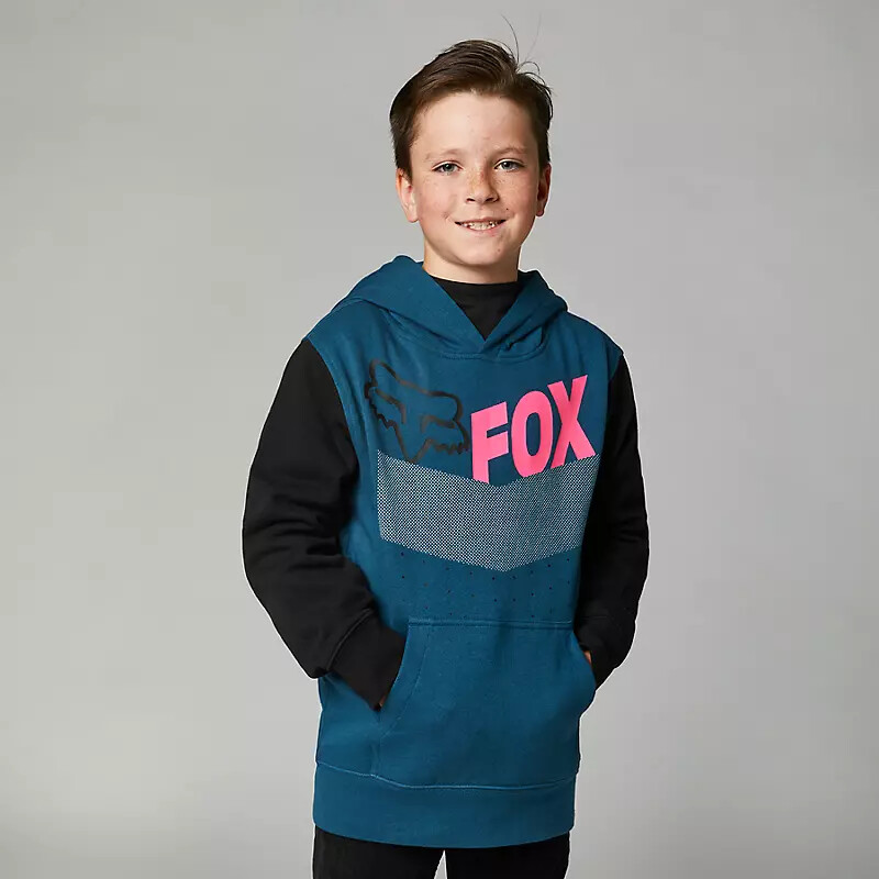 SUDADERO FOX PARA NIÑO TRICE PO DRK INDO