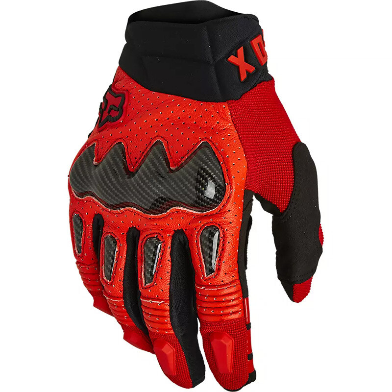 GUANTES FOX BOMBER BLK RD