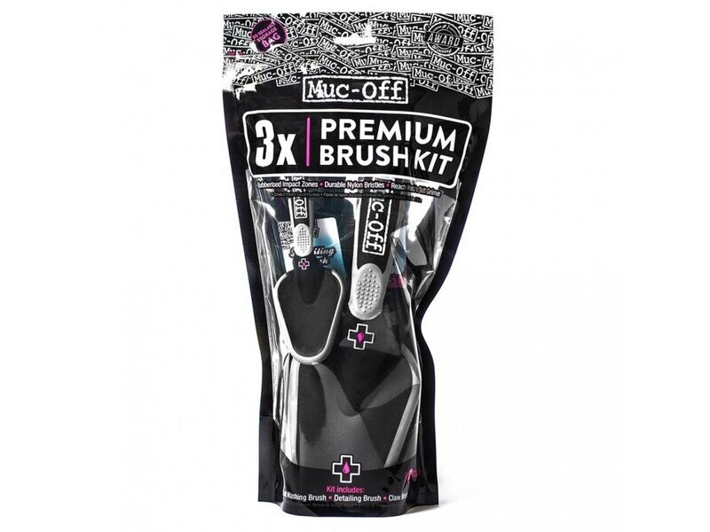 MUC OFF 3 X BRUSH SET