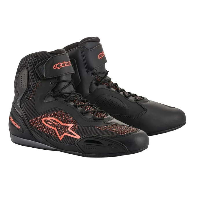 ZAPATOS ALPINESTARS FASTER 3 RIDEKNIT® SHOES BLK RD YL