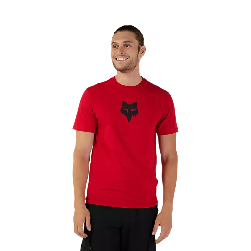 TSHIRT FOX HEAD SS PM BLK RD