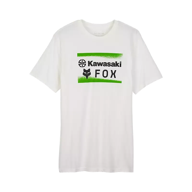 TSHIRT FOX X KAWI PM SS WHT