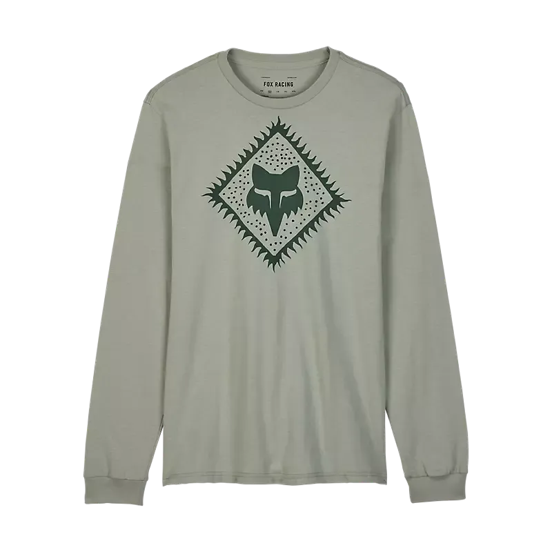 TSHIRT LEO PM LS GRY VIN
