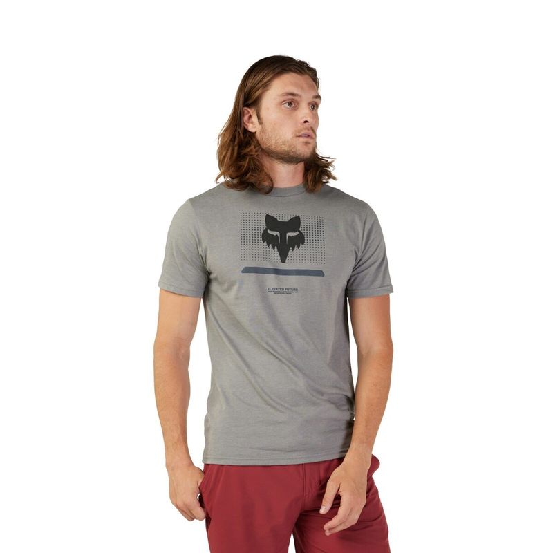 TSHIRT OPTICAL SS PM HTR GRAPH