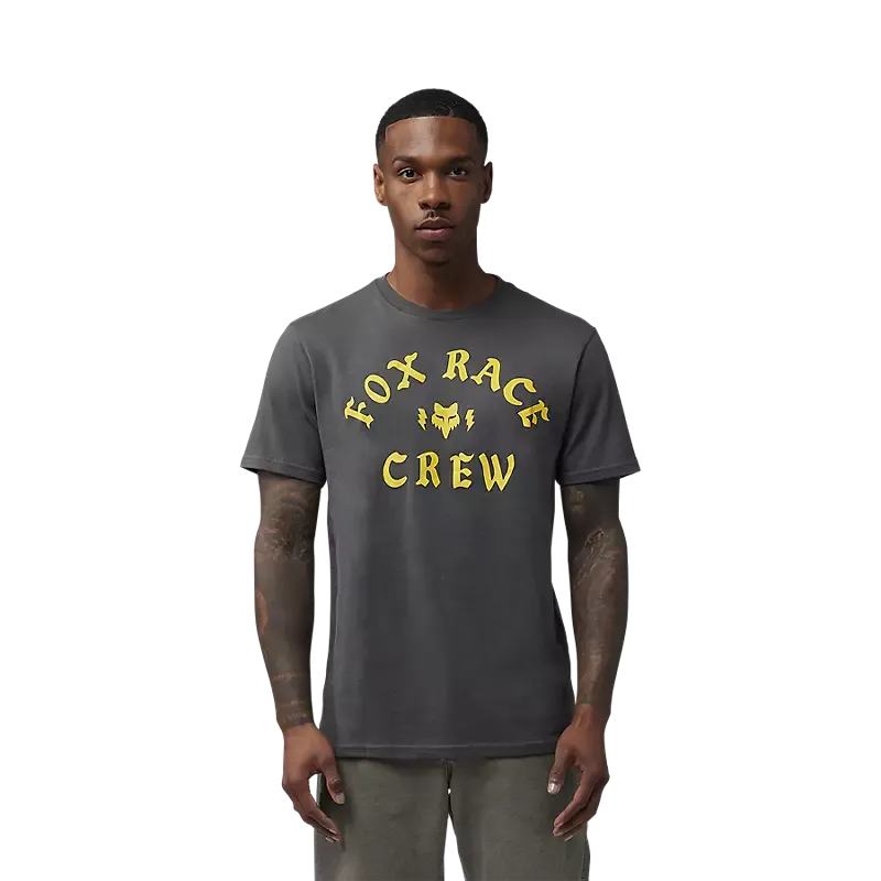 TSHIRT RACE CREW SS PM YLW