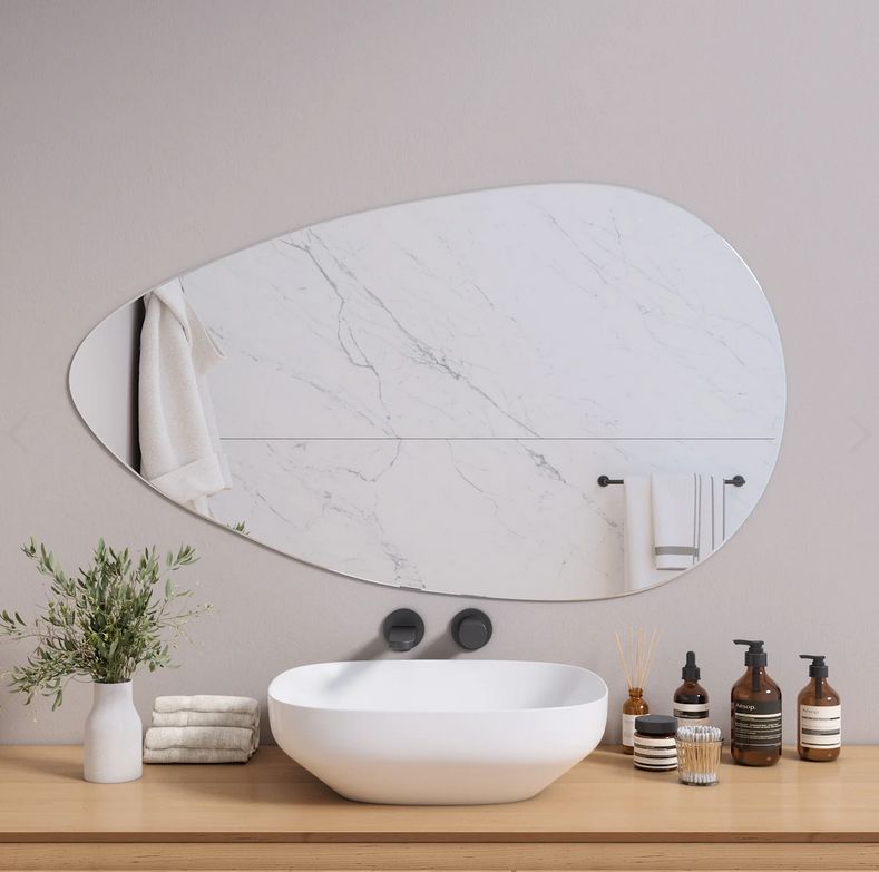 Baisse Asymmetrical Bathroom Mirror (70x120cm)