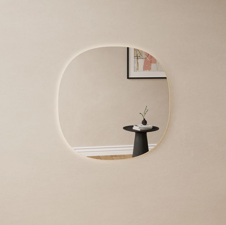 Ellipse Shaped LED Mirror (70cm)