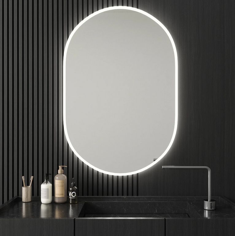 Pleine Lumière Oval LED Mirror (60x100cm)