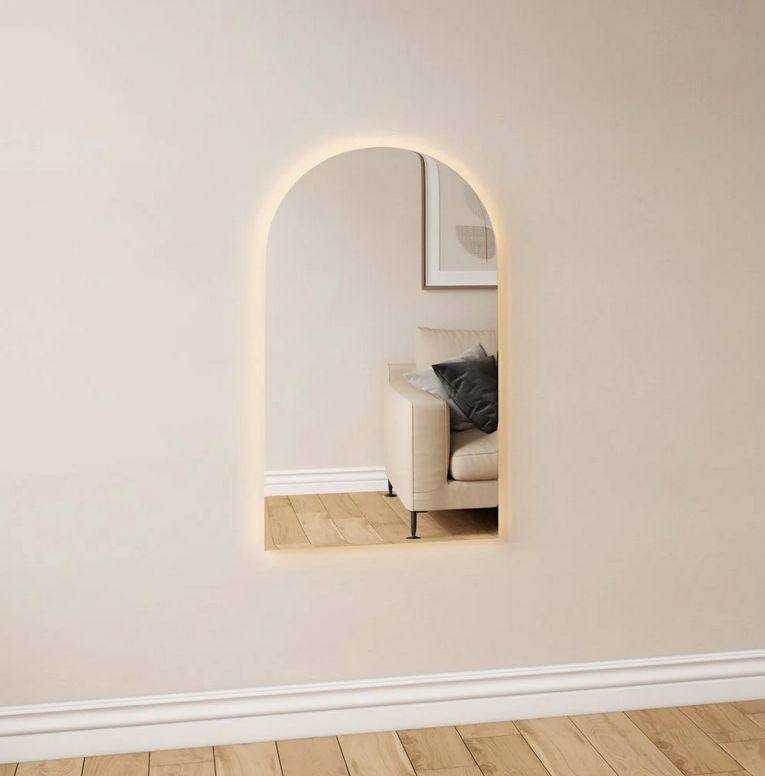 Arcade - Modern Arch LED Mirror (40x70cm)