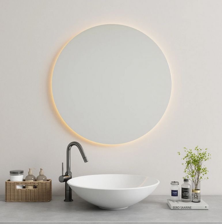 Round LED Mirror (80 cm)